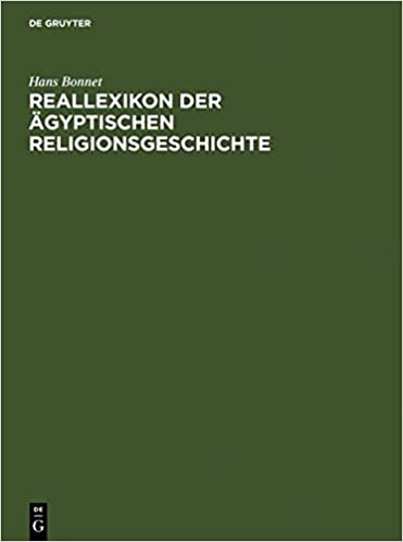 "Reallexikon der ägyptischen Religionsgeschichte"