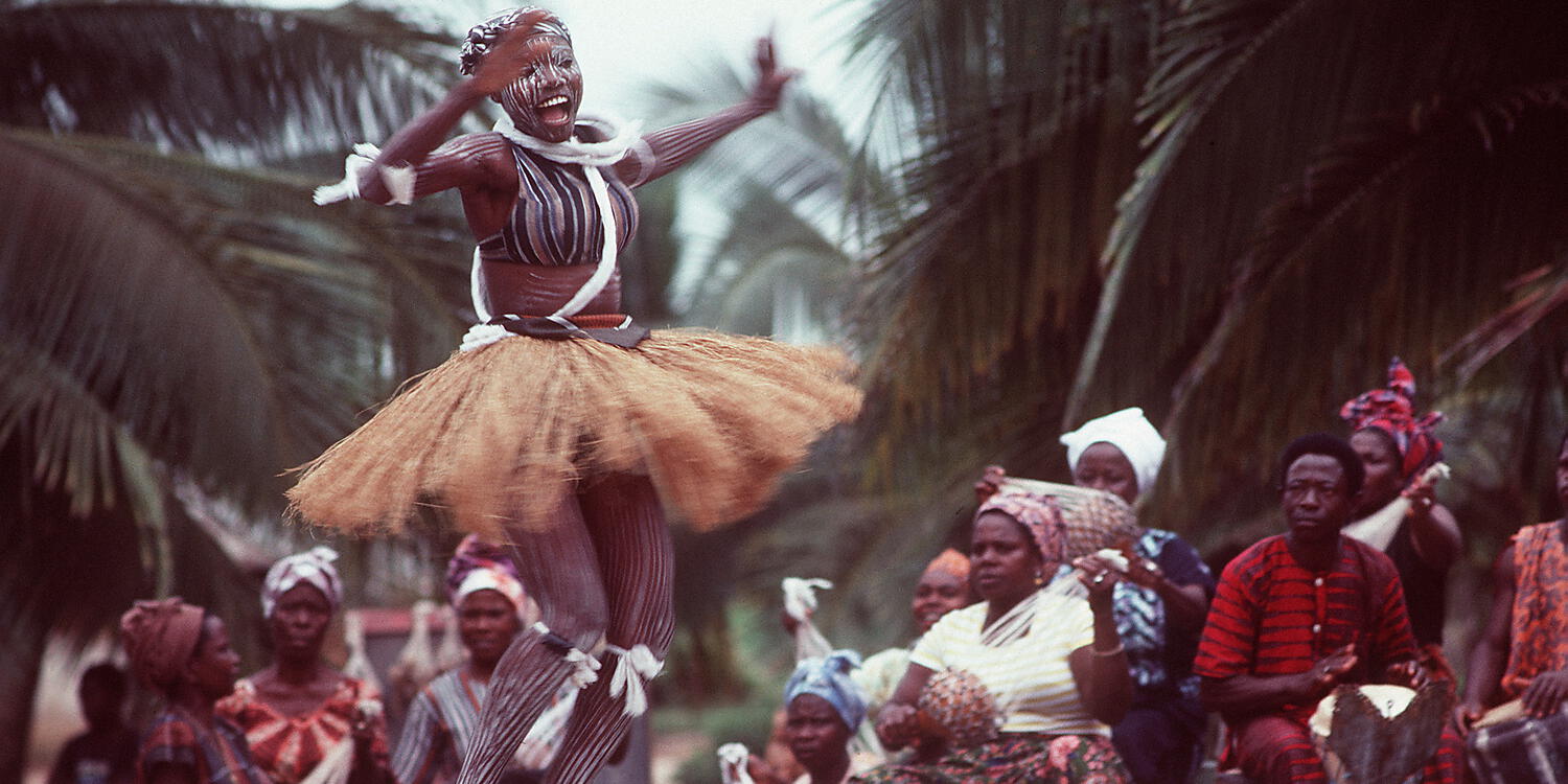 Afrikanische Tänzerin